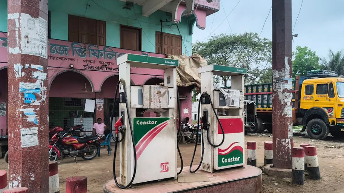 ঝিনাইদহে তেল সংকট, অধিকাংশ ফিলিং স্টেশন বন্ধ